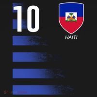 Haiti Football Soccer Futbol Jersey Women's Hoodie thumb 2