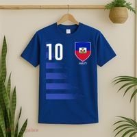 Haiti Football Soccer Futbol Jersey T-Shirt thumb 2