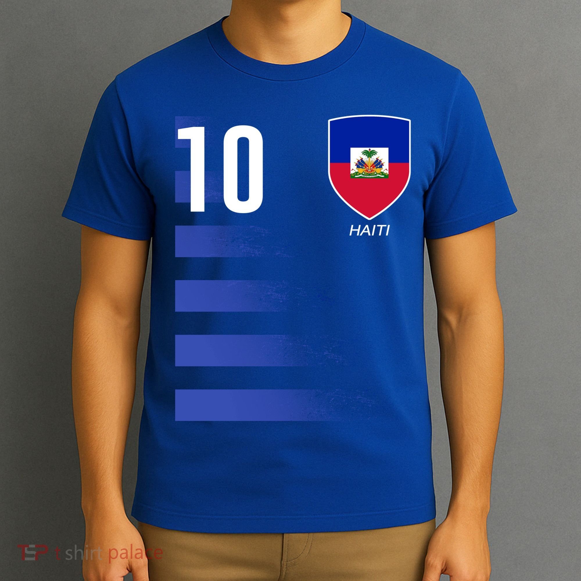 Haiti Football Soccer Futbol Jersey T-Shirt