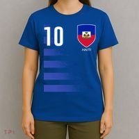 Haiti Football Soccer Futbol Jersey T-Shirt thumb 4