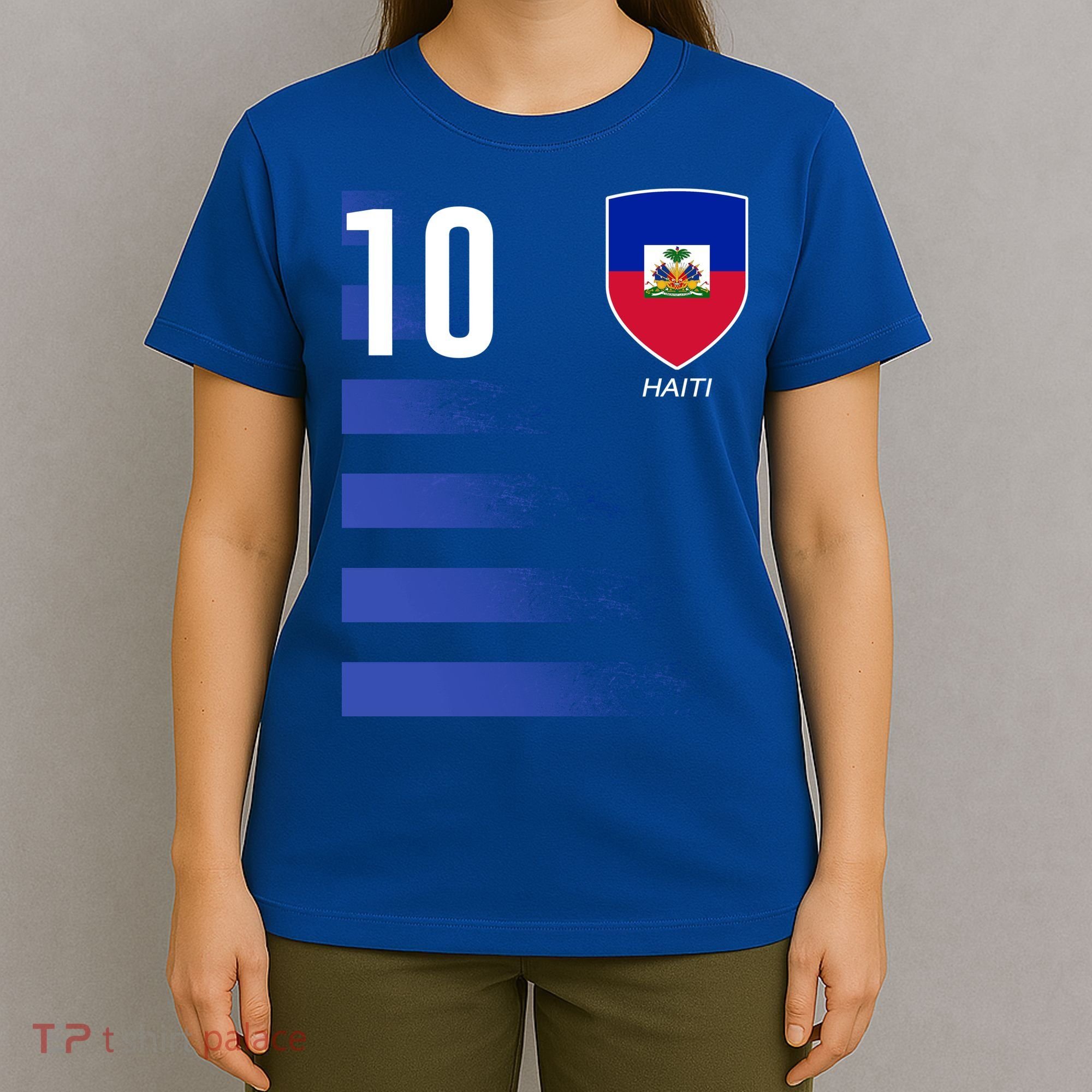 Haiti Football Soccer Futbol Jersey T-Shirt