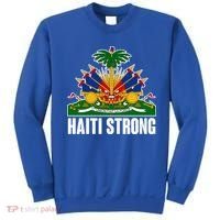 Haiti Strong Flag Symbol Logo Sweatshirt thumb 0