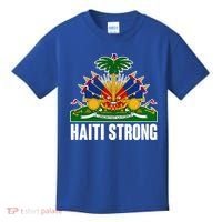 Haiti Strong Flag Symbol Logo Kids T-Shirt thumb 0