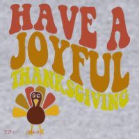 Have A Joyful Thanksgiving Cute Holiday Women's Sweatshirt thumb 2