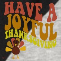 Have A Joyful Thanksgiving Cute Holiday Raglan Baseball Sleeve Shirt thumb 2