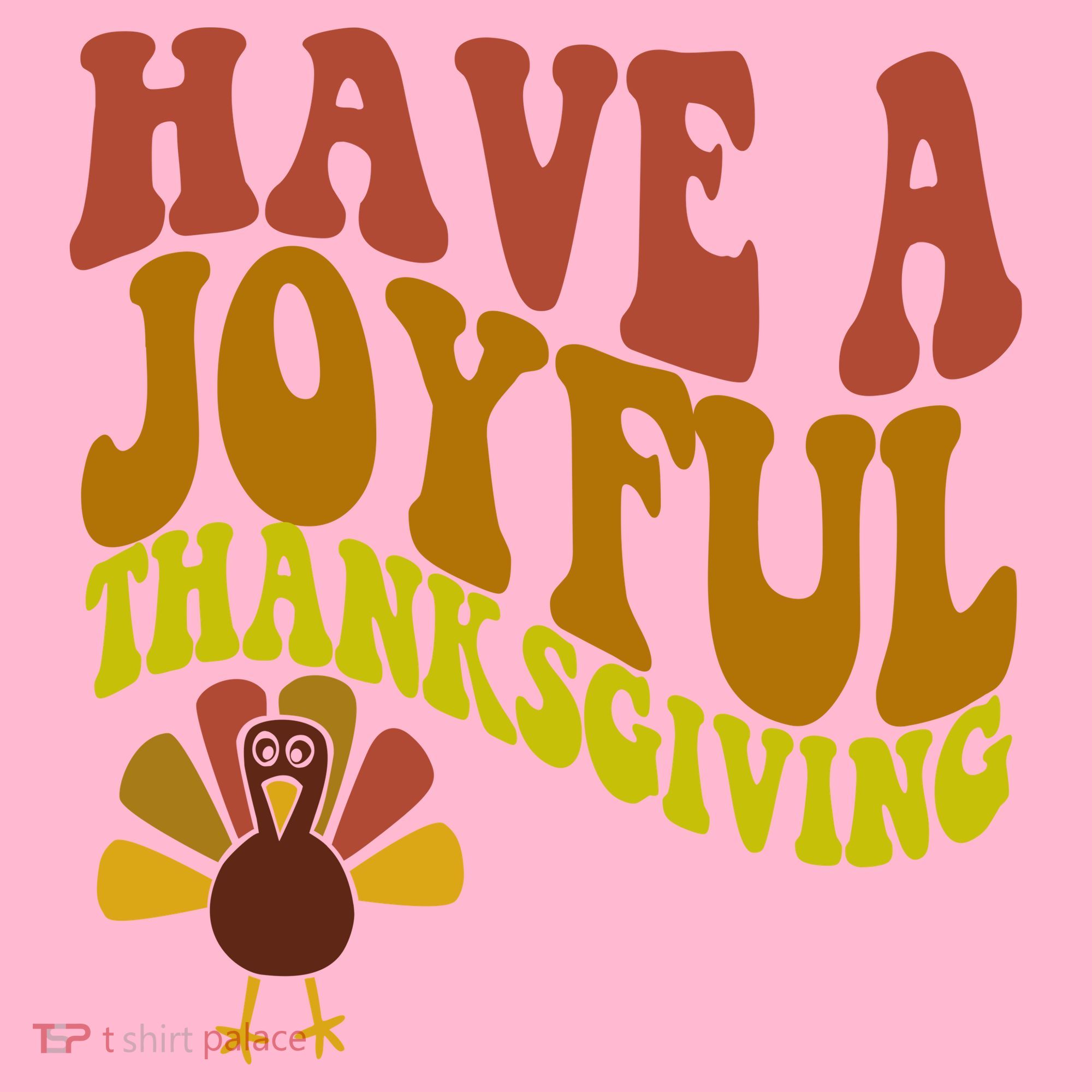 Have A Joyful Thanksgiving Cute Holiday Coaster