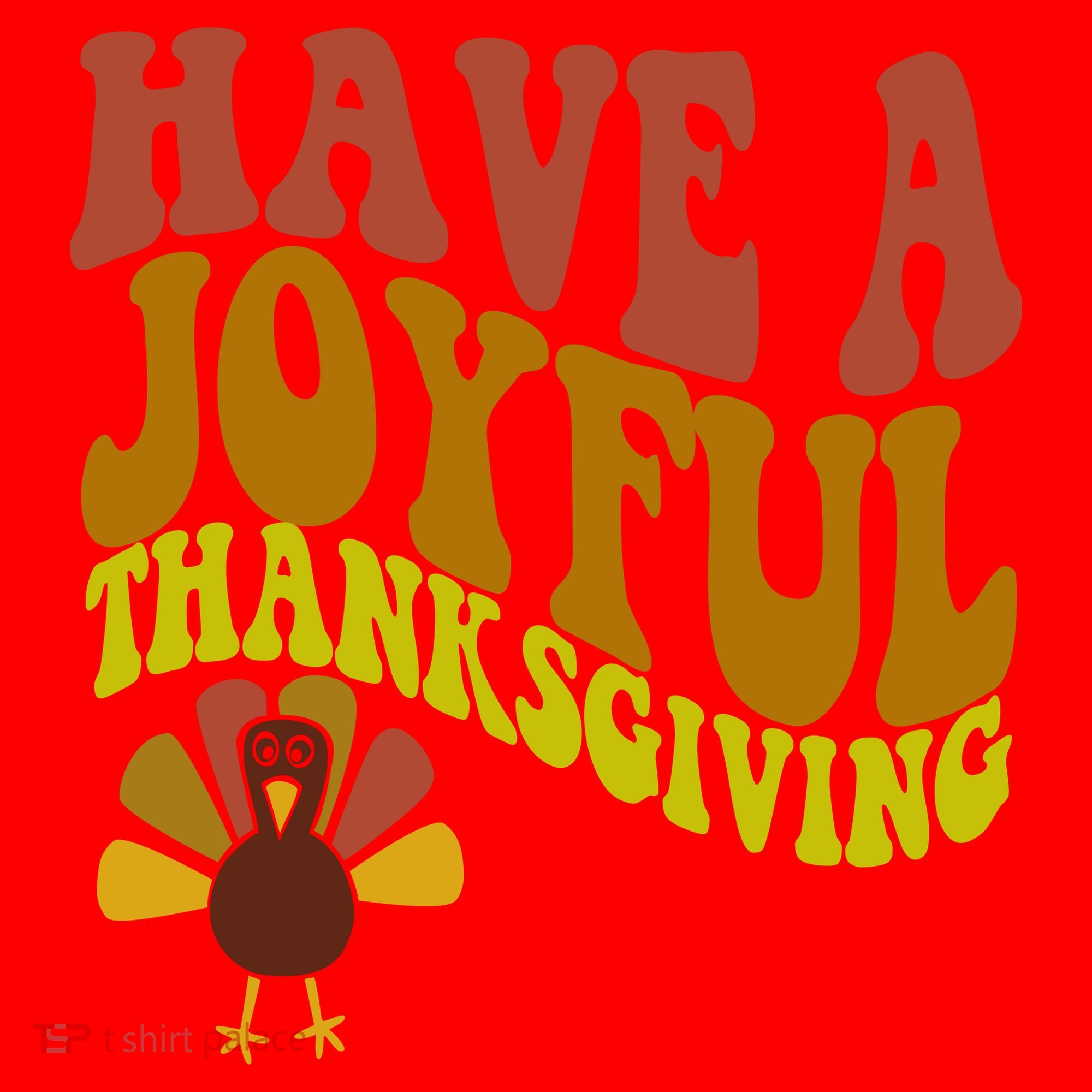 Have A Joyful Thanksgiving Cute Holiday Santa Hat