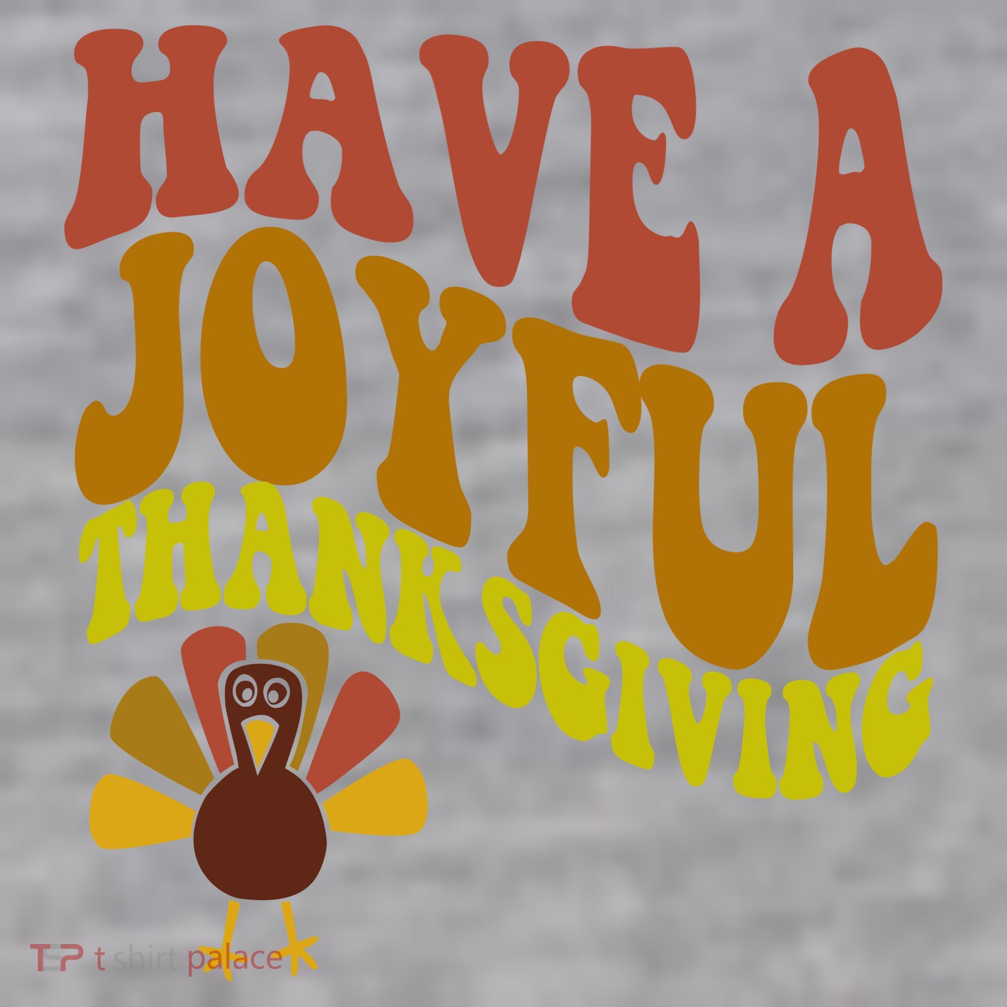 Have A Joyful Thanksgiving Cute Holiday Infant Fleece One Piece