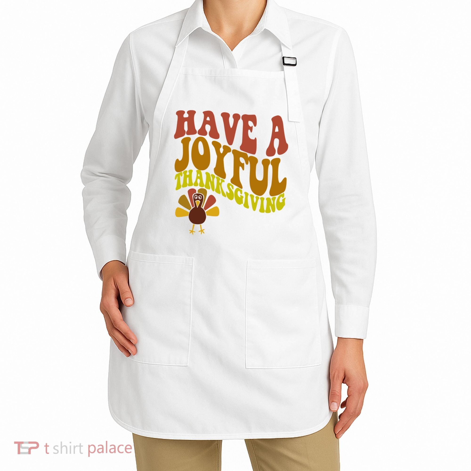 Have A Joyful Thanksgiving Cute Holiday Apron