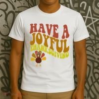 Have A Joyful Thanksgiving Cute Holiday T-Shirt thumb 3