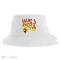 Have A Joyful Thanksgiving Cute Holiday Sustainable Bucket Hat thumb 0