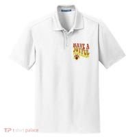 Have A Joyful Thanksgiving Cute Holiday Dry Zone Grid Polo thumb 0