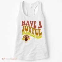 Have A Joyful Thanksgiving Cute Holiday Women's Tank Top thumb 0