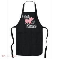 Hogs And Kisses Cute Pig Apron thumb 0