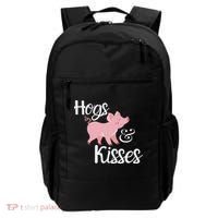 Hogs And Kisses Cute Pig Backpack thumb 0
