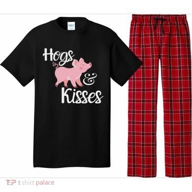 Hogs And Kisses Cute Pig Pajama Set