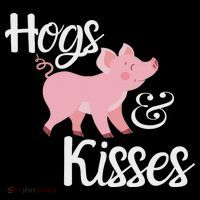 Hogs And Kisses Cute Pig Women's Tank Top thumb 5