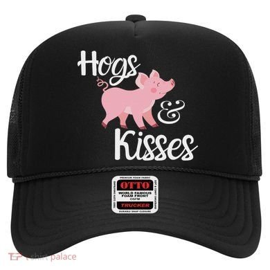 Hogs And Kisses Cute Pig Hat