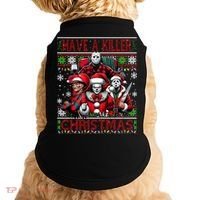 Have A Killer Christmas Merry Creepmas Killers Friends Myers Doggie Tank thumb 0