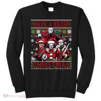 Have A Killer Christmas Merry Creepmas Killers Friends Myers Sweatshirt thumb 0