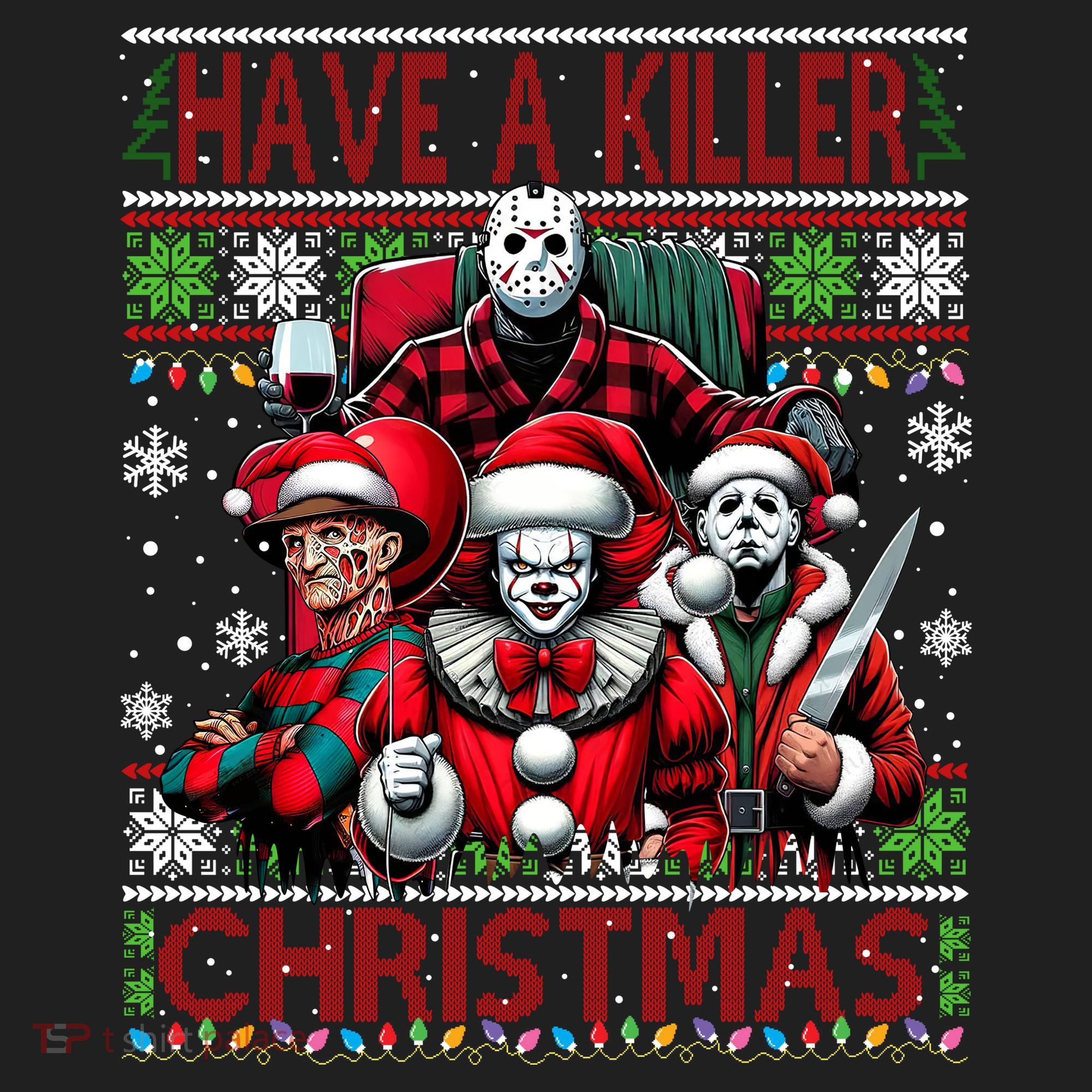 Have A Killer Christmas Merry Creepmas Killers Friends Myers Hat