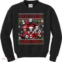 Have A Killer Christmas Merry Creepmas Killers Friends Myers Kids Sweatshirt thumb 0