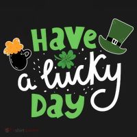 Have A Lucky Day St Patrick's Day Festive Backpack thumb 2