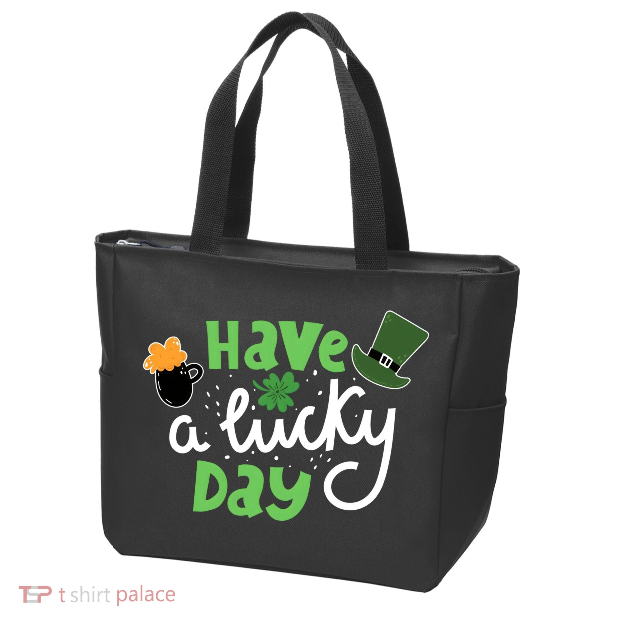 Have A Lucky Day St Patrick's Day Festive Tote Bag
