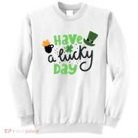 Have A Lucky Day St Patrick's Day Festive Sweatshirt thumb 0