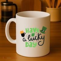 Have A Lucky Day St Patrick's Day Festive Coffee Mug thumb 4