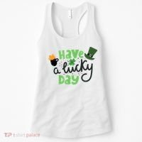 Have A Lucky Day St Patrick's Day Festive Women's Tank Top thumb 0