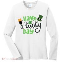Have A Lucky Day St Patrick's Day Festive Women's Long Sleeve Shirt thumb 0