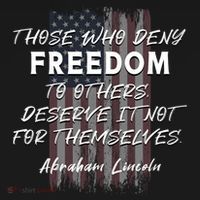 Historical Abraham Lincoln Freedom Quote With American Flag Great Gift Women's Hoodie thumb 2