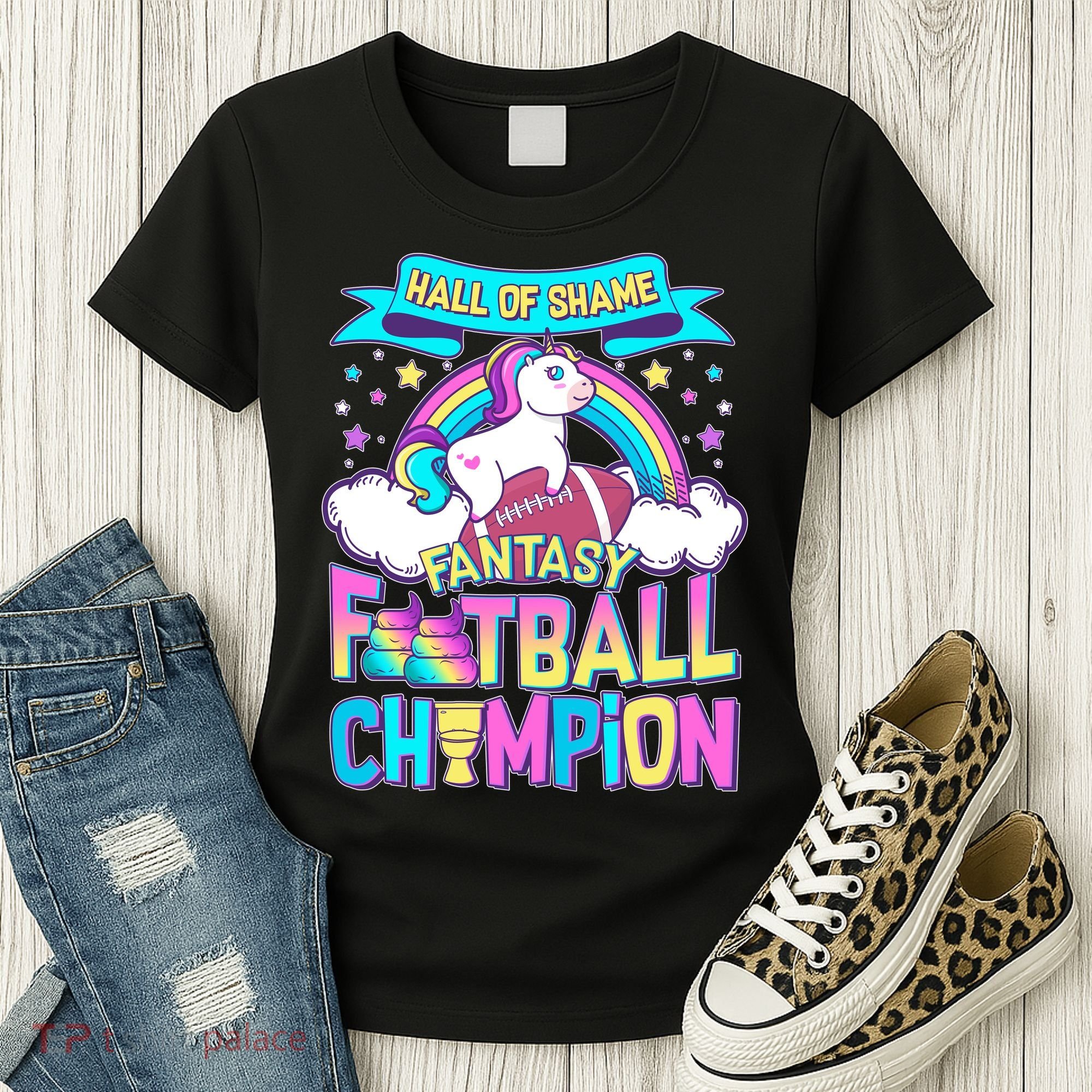 Hall of Shame Fantasy Football Chumpion Women's T-Shirt