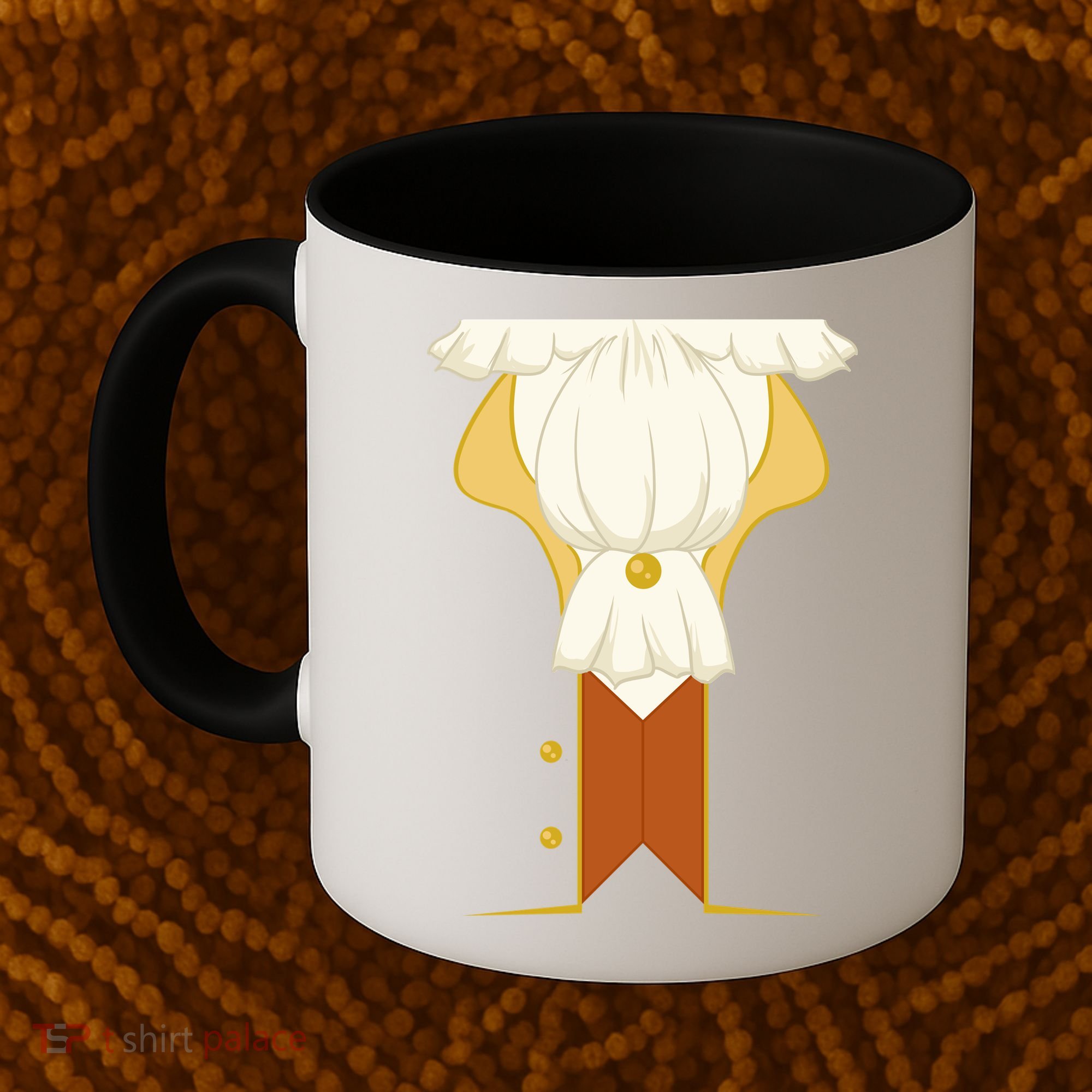 Halloween Aristocratic Rococo Jacket Costume Coffee Mug