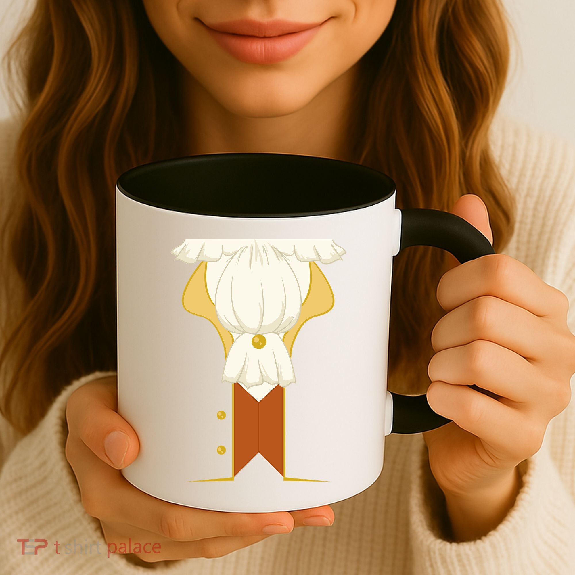 Halloween Aristocratic Rococo Jacket Costume Coffee Mug