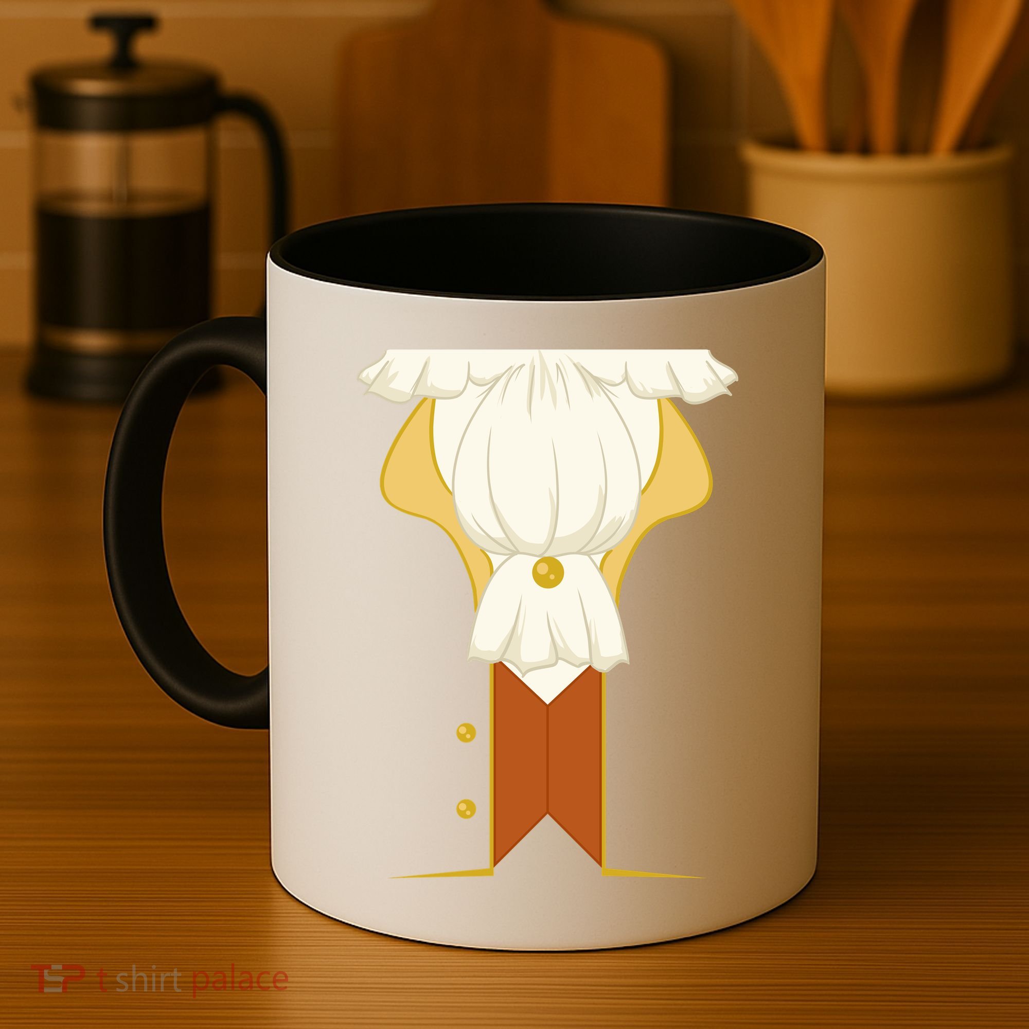 Halloween Aristocratic Rococo Jacket Costume Coffee Mug