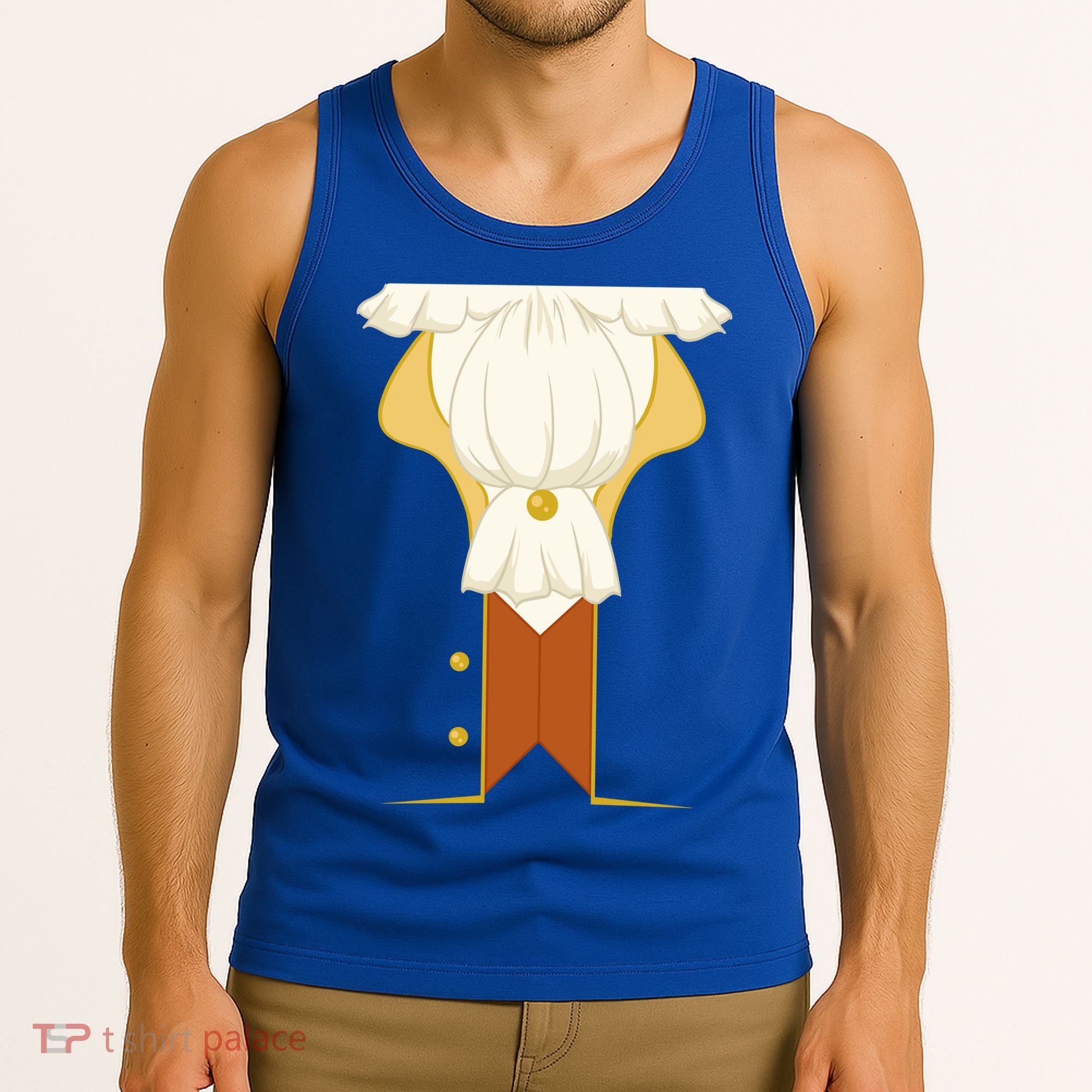 Halloween Aristocratic Rococo Jacket Costume Tank Top