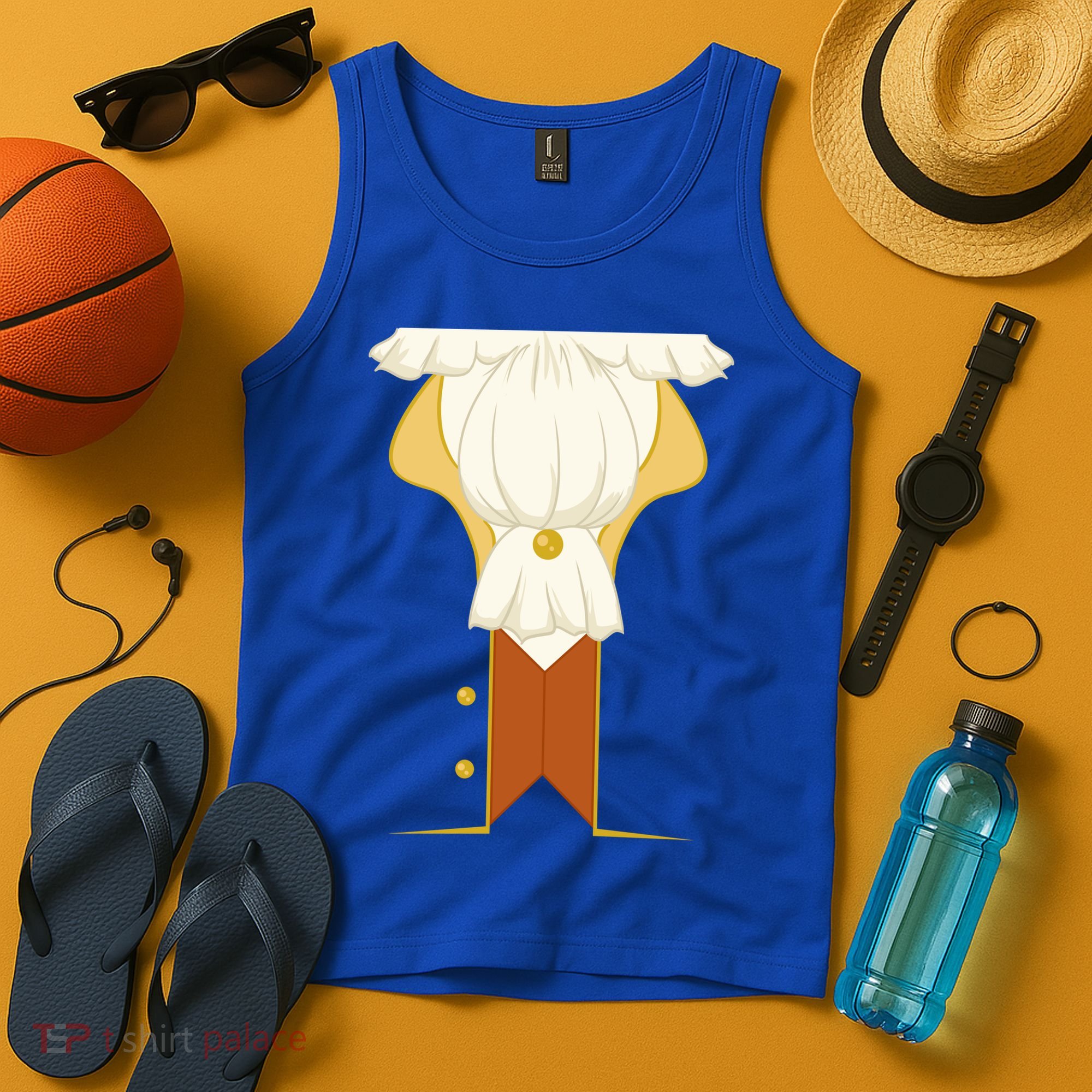 Halloween Aristocratic Rococo Jacket Costume Tank Top