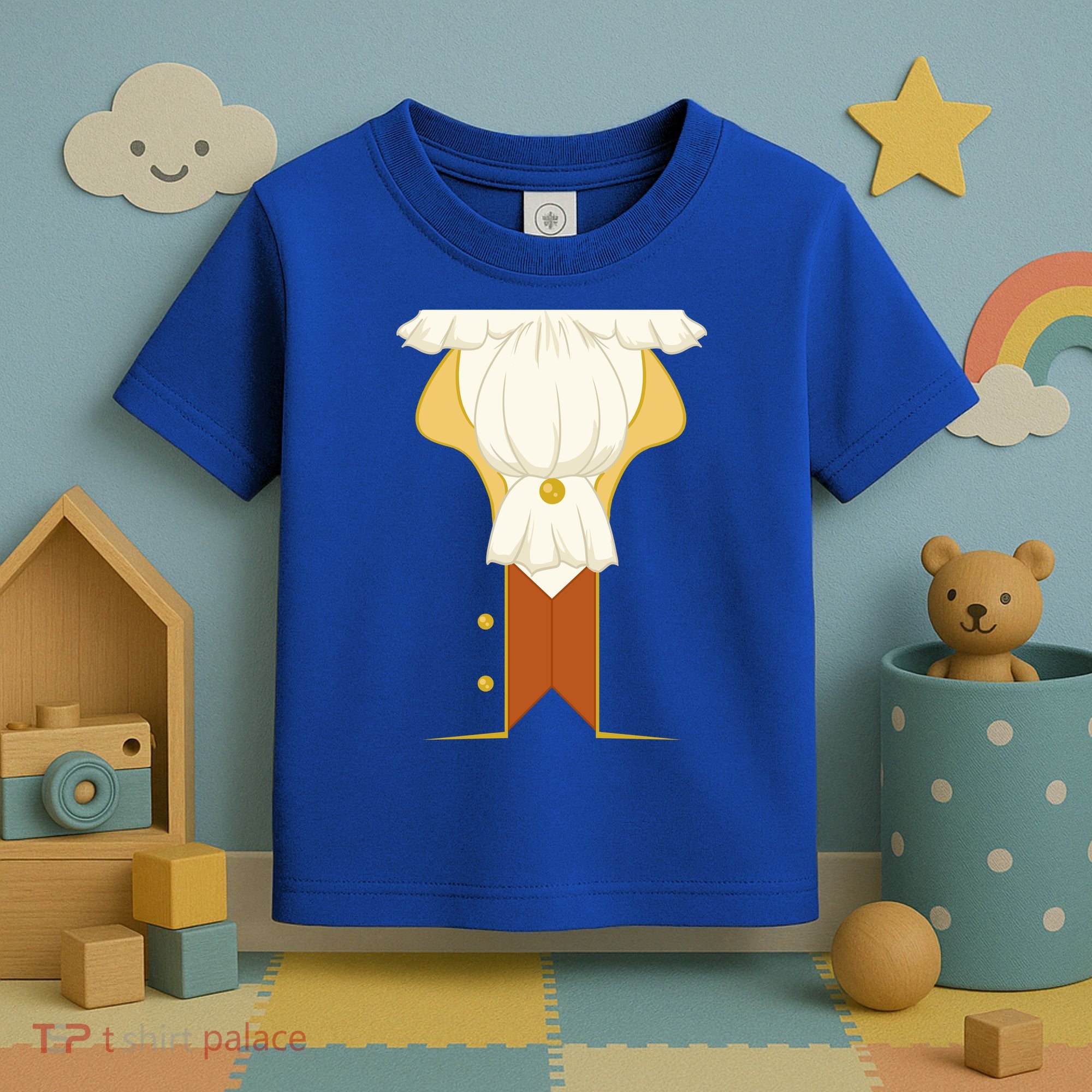 Halloween Aristocratic Rococo Jacket Costume Toddler T-Shirt