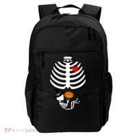 Halloween Baby Skeleton Pumpkin Backpack thumb 0
