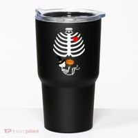Halloween Baby Skeleton Pumpkin Tumbler thumb 0