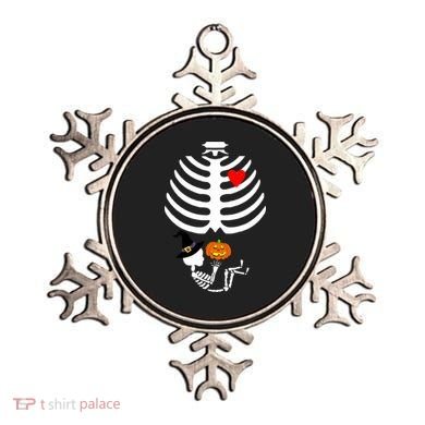 Halloween Baby Skeleton Pumpkin Ornament