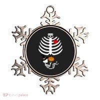 Halloween Baby Skeleton Pumpkin Ornament thumb 0