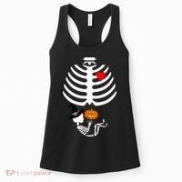 Halloween Baby Skeleton Pumpkin Women's Tank Top thumb 0