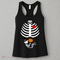 Halloween Baby Skeleton Pumpkin Women's Tank Top thumb 3