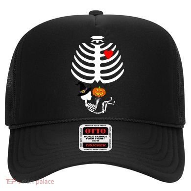 Halloween Baby Skeleton Pumpkin Hat