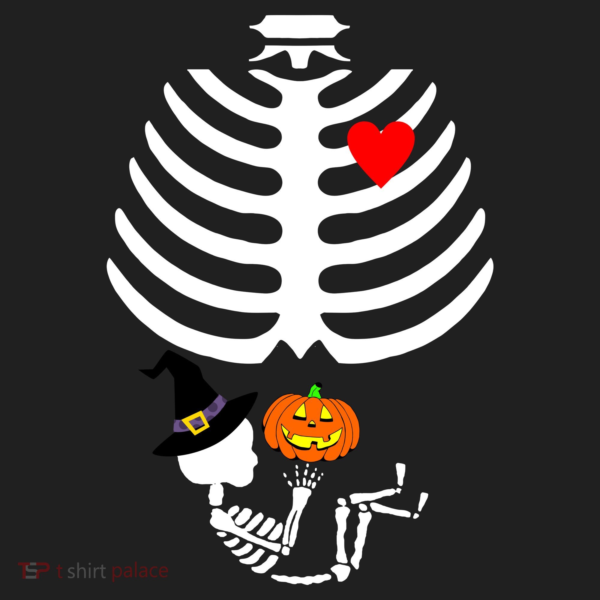 Halloween Baby Skeleton Pumpkin Hat