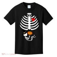 Halloween Baby Skeleton Pumpkin Kids T-Shirt thumb 0