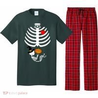 Halloween Baby Skeleton Pumpkin Pajama Set thumb 0